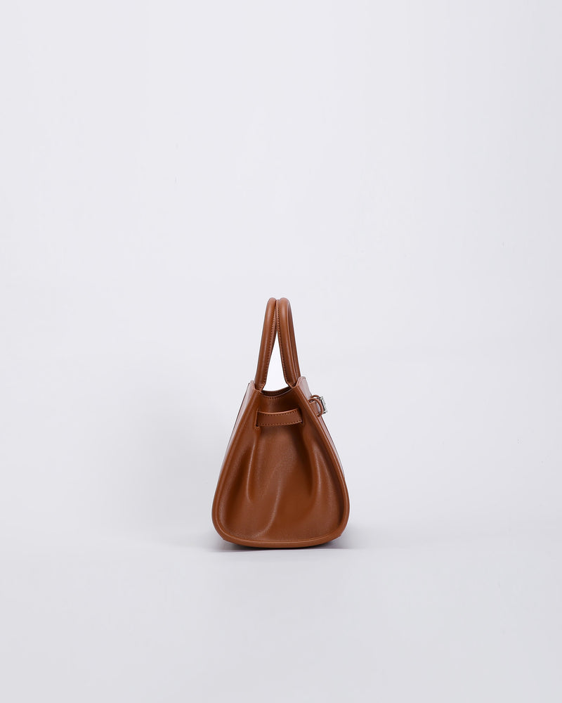ANNALOCH RCL Small Morgan Tote Handbag Brown