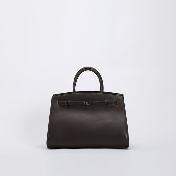 ANNALOCH RCL Large Morgan Tote Chocolate Brown