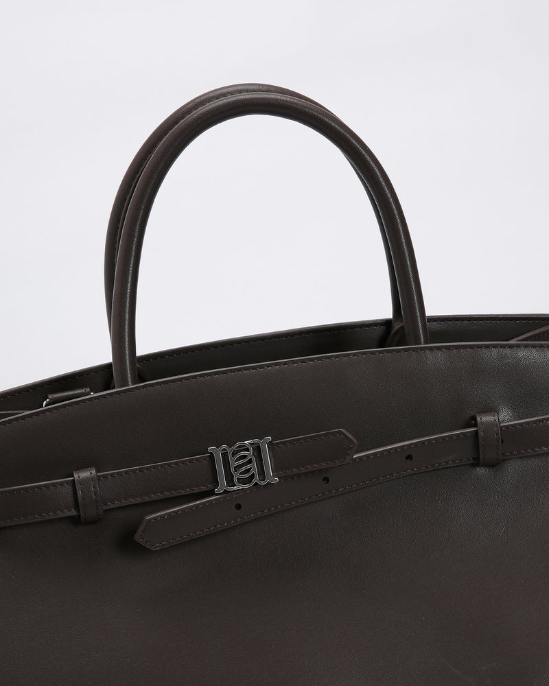 ANNALOCH RCL Large Morgan Tote Chocolate Brown