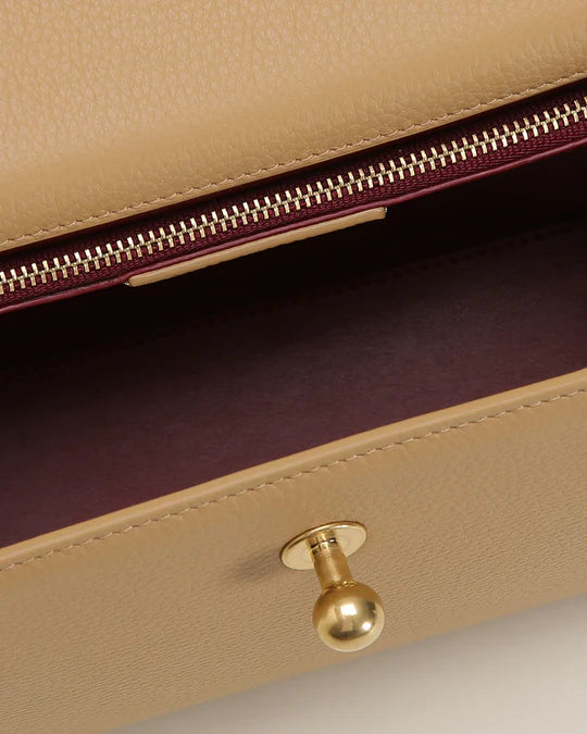 ANNALOCH  High End Marie 22 Small Handbag Beige
