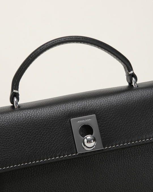 ANNALOCH High End Marie 22 Small Handbag Black