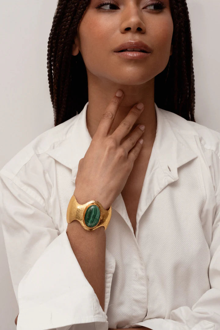Sylvia Toledano Manchette Batwoman Cuff Malachite