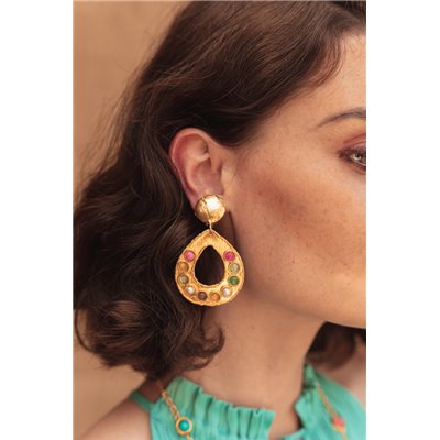 Sylvia Toledano Thalita Multi Stone Earrings