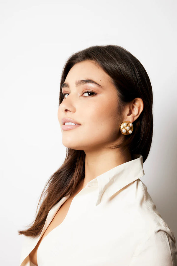 Sylvia Toledano Theodora Earrings Pearls