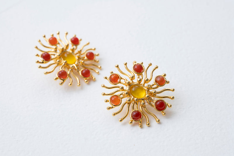 Sylvia Toledano Sunshine Earrings Cornaline