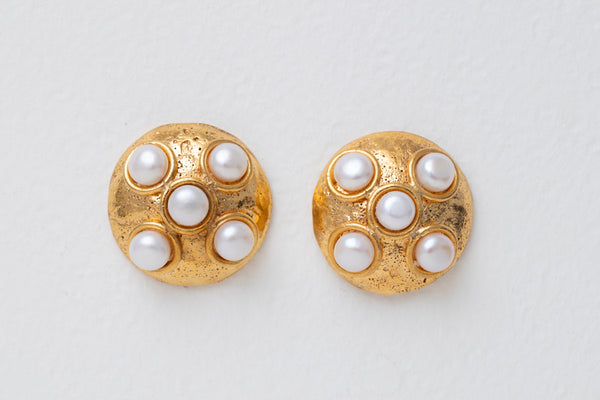Sylvia Toledano Theodora Earrings Pearls