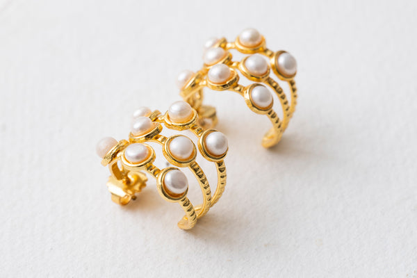 Sylvia Toledano Thalita Earrings Pearls