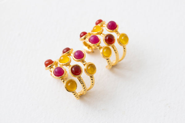 Sylvia Toledano Thalita Earrings Multi Summer