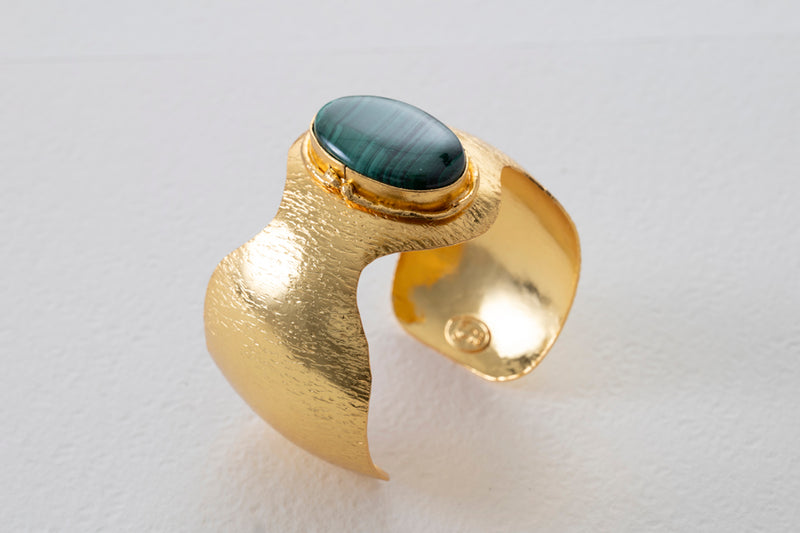 Sylvia Toledano Manchette Batwoman Cuff Malachite