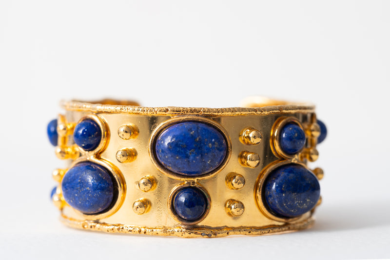 Sylvia Toledano Manchette Byzantine Lapis Cuff