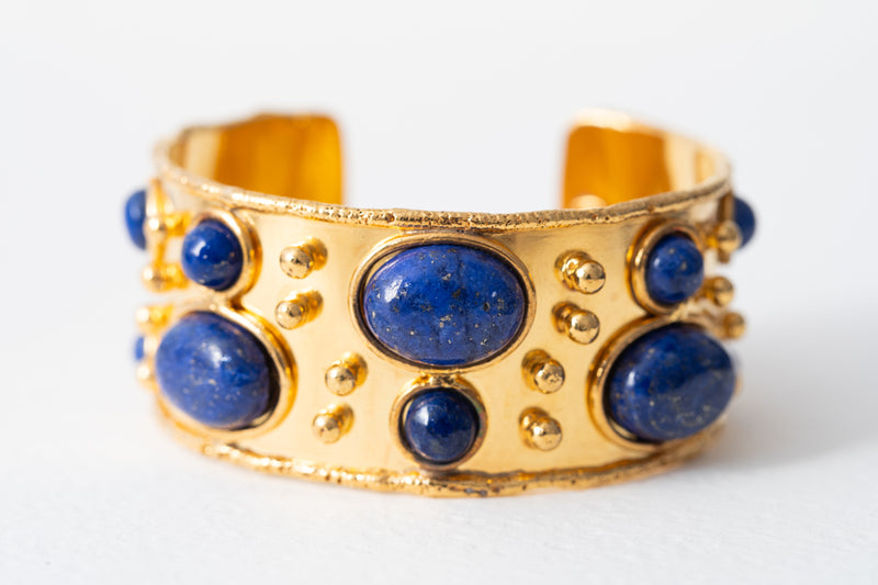 Sylvia Toledano Manchette Byzantine Lapis Cuff