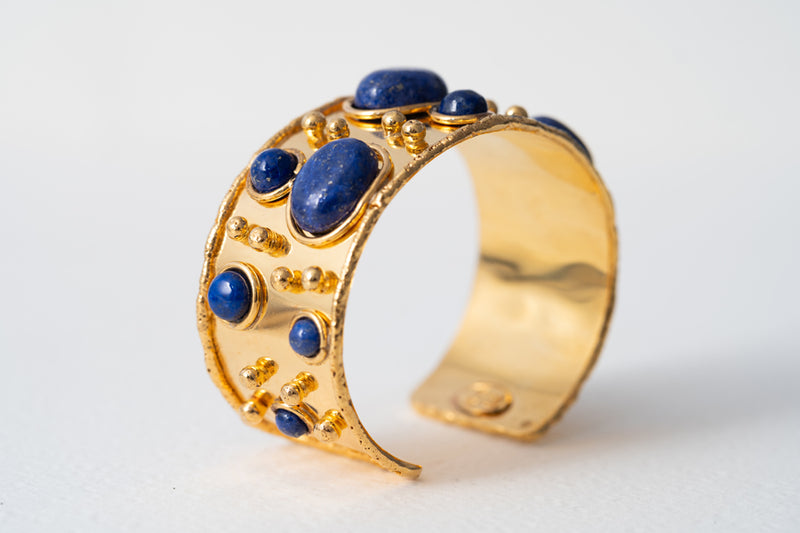 Sylvia Toledano Manchette Byzantine Lapis Cuff