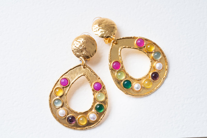 Sylvia Toledano Thalita Multi Stone Earrings