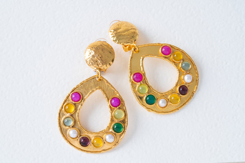 Sylvia Toledano Thalita Multi Stone Earrings