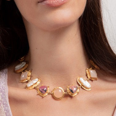 Sylvia Toledano Theodora Multi Stone Necklace