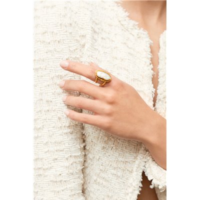 Sylvia Toledano Grace Baroque Pearl Ring