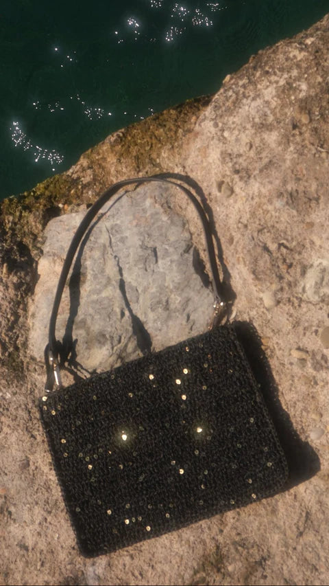 Mehry Mu Terra Clutch with Sequins