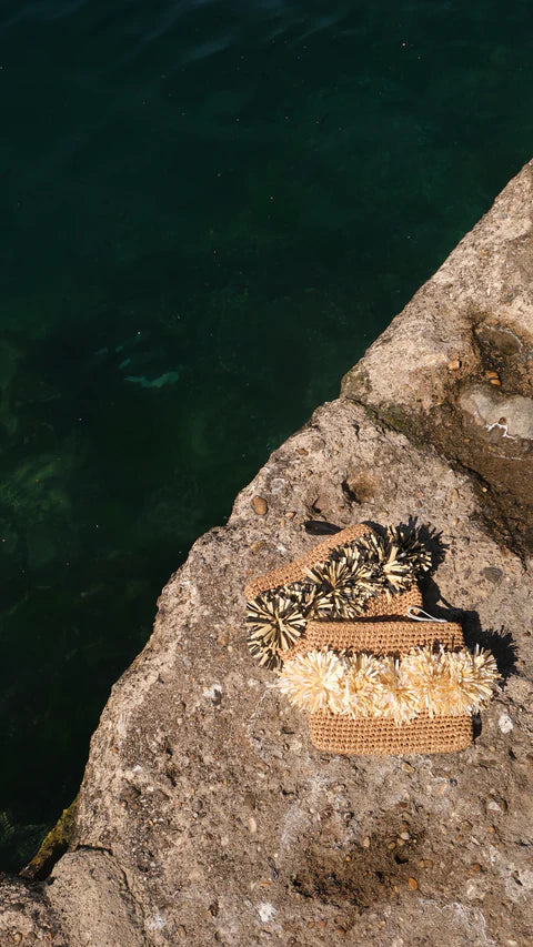 Mehry Mu Terra Pompom Clutch