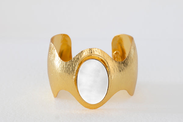 Sylvia Toledano Manchette Batwoman Cuff Moonstone