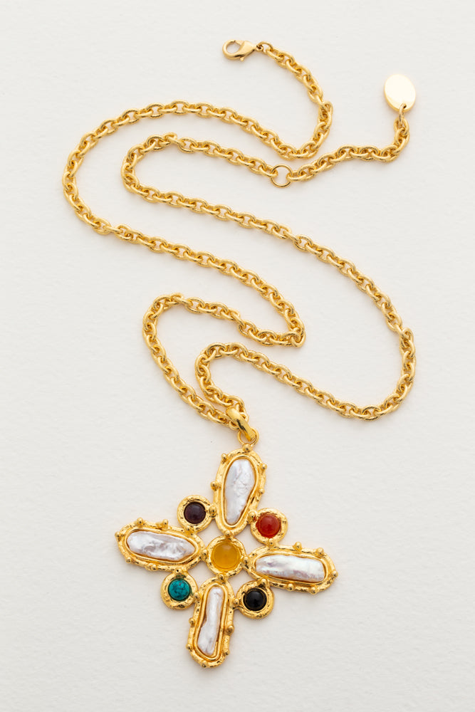 Sylvia Toledano Croix Baroque Necklace